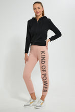 Load image into Gallery viewer, Redtag-Blue-Basic-Jogger-With-Side-Applique-Joggers-Women&#39;s-
