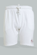 Load image into Gallery viewer, Redtag-White-Pull-On-Resort-Shorts-Active-Shorts-Men&#39;s-
