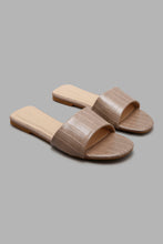 Load image into Gallery viewer, Redtag-Taupe-Croc-Mule-Character,-Colour:Taupe,-Filter:Women&#39;s-Footwear,-New-In,-New-In-Women-FOO,-Non-Sale,-W21B,-Women-Casual-Sandals-Women&#39;s-
