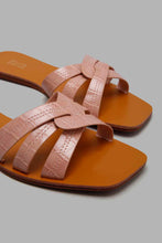 Load image into Gallery viewer, Redtag-Pink-Croc-Strappy-Mule-Character,-Colour:Pale-Pink,-Filter:Women&#39;s-Footwear,-New-In,-New-In-Women-FOO,-Non-Sale,-W21B,-Women-Casual-Sandals-Women&#39;s-
