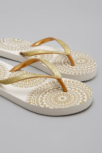 Gold Flip Flop