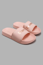 Load image into Gallery viewer, Redtag-Pink-Start-Dreaming-Slide-Character,-Colour:Pale-Pink,-Filter:Women&#39;s-Footwear,-New-In,-New-In-Women-FOO,-Non-Sale,-W21B,-Women-Flip-Flops-Women&#39;s-
