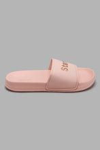 Load image into Gallery viewer, Redtag-Pink-Start-Dreaming-Slide-Character,-Colour:Pale-Pink,-Filter:Women&#39;s-Footwear,-New-In,-New-In-Women-FOO,-Non-Sale,-W21B,-Women-Flip-Flops-Women&#39;s-
