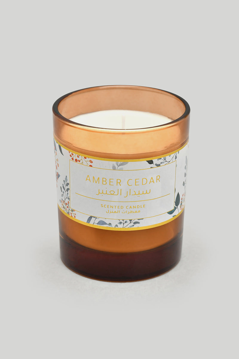 amber cedar candle REDTAG