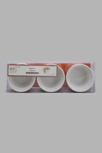 Redtag-White-Round-Bowl-Set-(3-Piece)-365,-Colour:White,-Filter:Home-Dining,-HMW-DIN-Serving-Dish,-New-In,-New-In-HMW-DIN,-Non-Sale,-Section:Homewares-Home-Dining-