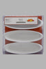 Redtag-White-Oval-Serving-Set-(3-Piece)-365,-Colour:White,-Filter:Home-Dining,-HMW-DIN-Serveware-Sets,-New-In,-New-In-HMW-DIN,-Non-Sale,-Section:Homewares-Home-Dining-