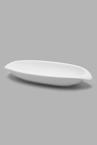 Redtag-White-Oval-Serving-Set-(3-Piece)-365,-Colour:White,-Filter:Home-Dining,-HMW-DIN-Serveware-Sets,-New-In,-New-In-HMW-DIN,-Non-Sale,-Section:Homewares-Home-Dining-