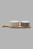 Redtag-White-Round-Serving-Bowl-With-Bamboo-Tray-(3-Piece)-Serving-Bowls-Home-Dining-