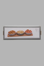 Load image into Gallery viewer, Redtag-Assorted-Round-Serving-Bowl-With-Bamboo-Tray-(4-Piece)-Serving-Bowls-Home-Dining-
