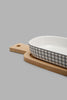 Redtag-Assorted-Oval-Serving-Bowl-With-Bamboo-Tray-(2-Piece)-Serving-Bowls-Home-Dining-
