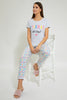 Redtag-Grey-All-Day-Printed-Pyjama-Set-(2-Pcs)-Pyjama-Sets-Women's-