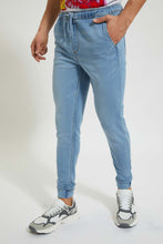 Load image into Gallery viewer, Redtag-Light-Wash-Jogger-Slim-Fit-Jean-Jeans-Slim-Fit-Men&#39;s-

