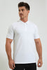 Redtag-White-Polo-Shirt-Colour:White,-Filter:Men's-Clothing,-Men-T-Shirts,-New-In,-New-In-Men,-Non-Sale,-Section:Men,-TBL,-W21B-Men's-