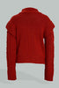 Redtag-Red-Highneck-Cable-Pullover-Colour:Red,-EHW,-Filter:Senior-Girls-(9-to-14-Yrs),-GSR-Pullovers,-New-In,-New-In-GSR,-Non-Sale,-Section:Kidswear,-W21B-Senior-Girls-9 to 14 Years