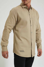 تنزيل الصورة على معرض الصور، Redtag-Khaki-Back-Printed-Shirt-Colour:Brown,-Filter:Men&#39;s-Clothing,-Men-Shirts,-New-In,-New-In-Men,-Non-Sale,-Section:Men,-W21A-Men&#39;s-
