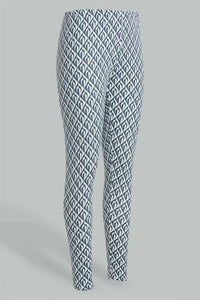 Redtag-Charcoal-Aop-Skinny-Fleece-Legging-Colour:Charcoal,-Filter:Women's-Clothing,-New-In,-New-In-Women,-Non-Sale,-Section:Women,-W21B,-Women-Leggings-Women's-