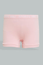 Load image into Gallery viewer, Redtag-White/Pink-X-Pink/White-Sports-Boxer-Brief-(2Pack)-365,-Colour:Assorted,-Filter:Senior-Girls-(9-to-14-Yrs),-GSR-Bras,-New-In,-New-In-GSR,-Non-Sale,-Section:Kidswear-Senior-Girls-9 to 14 Years
