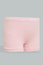 Load image into Gallery viewer, Redtag-White/Pink-X-Pink/White-Sports-Boxer-Brief-(2Pack)-365,-Colour:Assorted,-Filter:Senior-Girls-(9-to-14-Yrs),-GSR-Bras,-New-In,-New-In-GSR,-Non-Sale,-Section:Kidswear-Senior-Girls-9 to 14 Years
