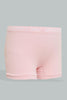 Redtag-White/Pink-X-Pink/White-Sports-Boxer-Brief-(2Pack)-365,-Colour:Assorted,-Filter:Senior-Girls-(9-to-14-Yrs),-GSR-Bras,-New-In,-New-In-GSR,-Non-Sale,-Section:Kidswear-Senior-Girls-9 to 14 Years