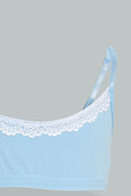 Load image into Gallery viewer, Redtag-Lt-Blue/White-X-White/Lt-Blue-Bra-(2Pack)-365,-Colour:Assorted,-Filter:Senior-Girls-(9-to-14-Yrs),-GSR-Bras,-New-In,-New-In-GSR,-Non-Sale,-Section:Kidswear-Senior-Girls-9 to 14 Years
