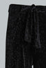 Redtag-Black-Wideleg-Velvet-Culottes-Trousers-Senior-Girls-9 to 14 Years
