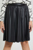 Redtag-Pu-Pleated-Skirt-Skirts-Senior-Girls-9 to 14 Years