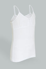 Load image into Gallery viewer, White Camisole Set (Pack of 2)
