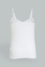 Load image into Gallery viewer, White Camisole Set (Pack of 2)
