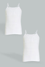 Load image into Gallery viewer, White Camisole Set (Pack of 2)
