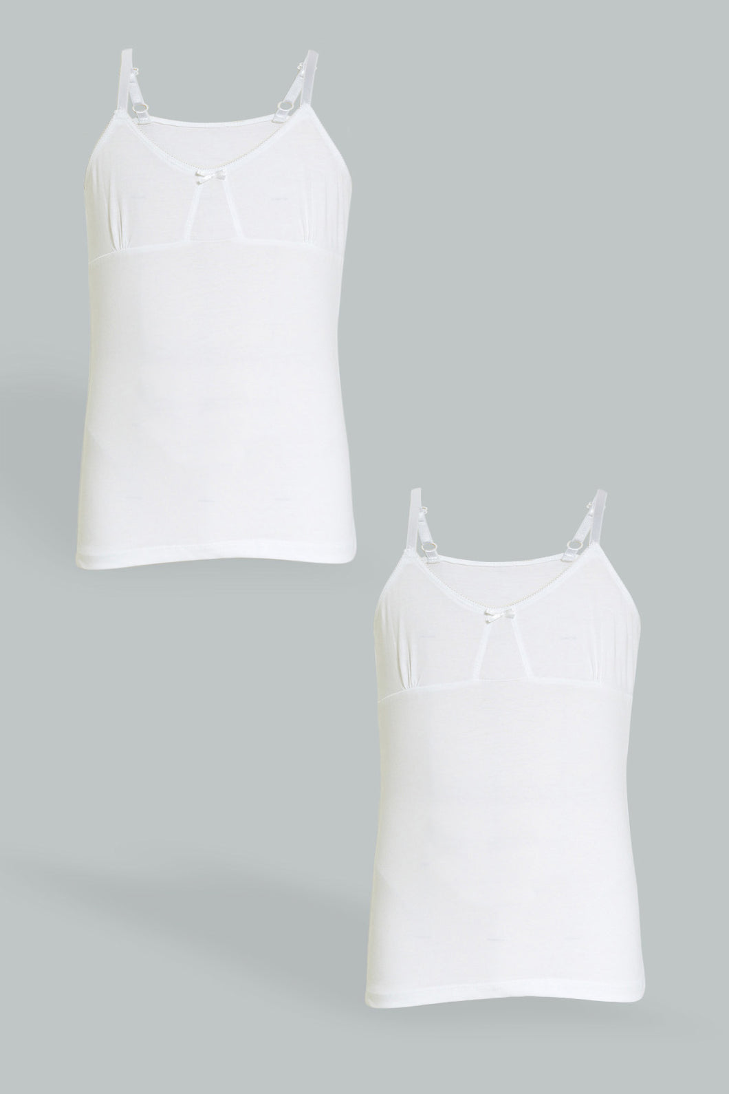 White Camisole Set (Pack of 2)