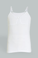 Load image into Gallery viewer, White Camisole Set (Pack of 2)
