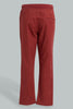 Redtag-Burgundy-Rib-Wasiastband-Trouser-Chinos-Boys-2 to 8 Years