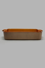 Load image into Gallery viewer, Redtag-Brown-Rectangle-Embossed-Baking-Dish-(Medium)-Colour:Brown,-DIN-HOME-SPUN-2,-Filter:Home-Dining,-HMW-DIN-Serving-Dish,-New-In,-New-In-HMW-DIN,-Non-Sale,-Section:Homewares,-W21B-Home-Dining-
