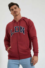 تنزيل الصورة على معرض الصور، Redtag-Red-Zip-Thru-Hoody-With-Chest-Appilque-Colour:Red,-Filter:Men&#39;s-Clothing,-Men-Sweatshirts,-New-In,-New-In-Men,-Non-Sale,-Section:Men,-TBL,-W21B-Men&#39;s-
