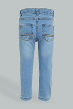 Load image into Gallery viewer, Blue 5-Pocket Denim Jean
