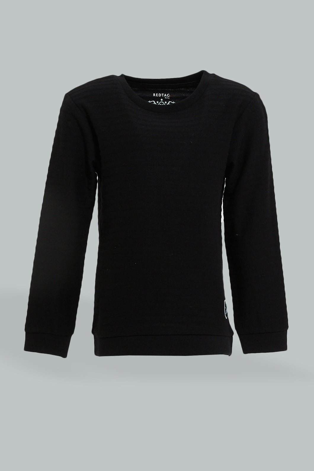 Black Jacquard T-Shirt
