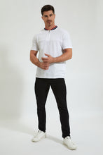 تنزيل الصورة على معرض الصور، Redtag-White-Zip-Placket-Henley-Colour:White,-Filter:Men&#39;s-Clothing,-Men-T-Shirts,-New-In,-New-In-Men,-Non-Sale,-Section:Men,-W21A-Men&#39;s-
