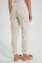 تنزيل الصورة على معرض الصور، Redtag-Peach-Printed-Pyjama-Bottom-(2-Pack)-Pyjama-Bottoms-Women&#39;s-
