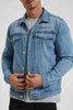 Redtag-Indigo-Denim-Jacket-With-Back-Print-Colour:Indigo,-Filter:Men's-Clothing,-Men-Jackets,-New-In,-New-In-Men,-Non-Sale,-Section:Men,-W21B-Men's-