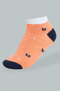 Assorted Printed Ankle Socks (Pack of 5)