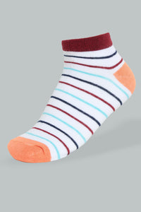 Assorted Printed Ankle Socks (Pack of 5)