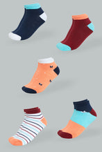 Load image into Gallery viewer, Assorted Printed Ankle Socks (Pack of 5)
