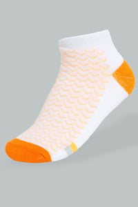 Redtag-White-Yarn-Dyed-Ankle-Socks-(3-Pack)-365,-Colour:Assorted,-Filter:Women's-Clothing,-New-In,-New-In-Women,-Non-Sale,-Section:Women,-Women-Socks-Women's-