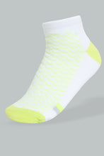 Load image into Gallery viewer, Redtag-White-Yarn-Dyed-Ankle-Socks-(3-Pack)-365,-Colour:Assorted,-Filter:Women&#39;s-Clothing,-New-In,-New-In-Women,-Non-Sale,-Section:Women,-Women-Socks-Women&#39;s-
