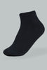 Redtag-Assorted-Plain-Ankle-Socks-(Pack-of-3)-365,-Colour:Assorted,-Filter:Women's-Clothing,-New-In,-New-In-Women,-Non-Sale,-Section:Women,-Women-Socks-Women's-