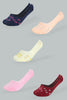 Redtag-Assorted-Polka-Yarn-Dyed-Invisible-Socks-(5-Pack)-365,-Colour:Assorted,-Filter:Women's-Clothing,-New-In,-New-In-Women,-Non-Sale,-Section:Women,-Women-Socks-Women's-