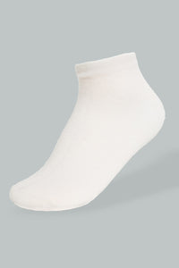 Redtag-Assorted-Plain-Ankle-Socks-(5-Pack)-365,-Colour:Assorted,-Filter:Women's-Clothing,-New-In,-New-In-Women,-Non-Sale,-Section:Women,-Women-Socks-Women's-