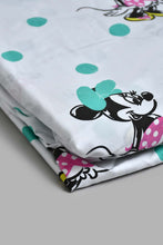 تنزيل الصورة على معرض الصور، Redtag-Multi-Colour-Minnie-2-Piece-Fitted-Sheet-Set-Fitted-Sheets-Home-Bedroom-
