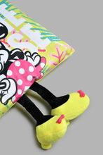 Load image into Gallery viewer, Redtag-Multi-Colour-Minnie-3-D-Cushion-Cushions-Home-Bedroom-
