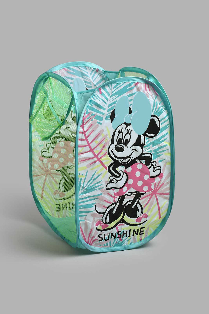 Redtag-Multicolour-Minnie-Mouse-Laundry-Basket-Laundry-Baskets-Home-Bathroom-